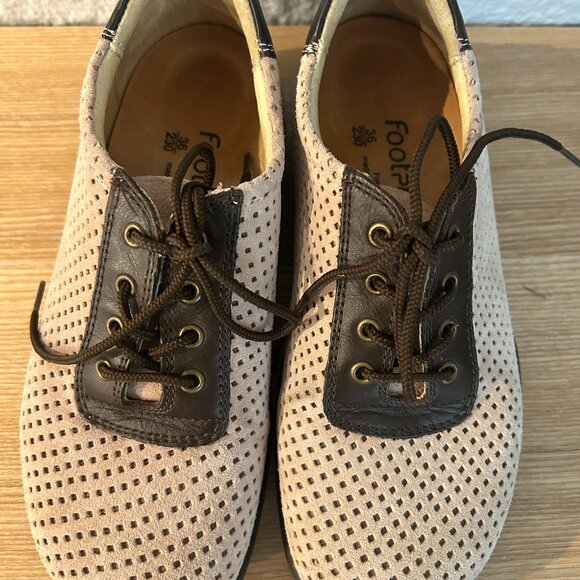 Vintage Birkenstock footprints Padua lace up oxfords size 36 - Picture 1 of 10